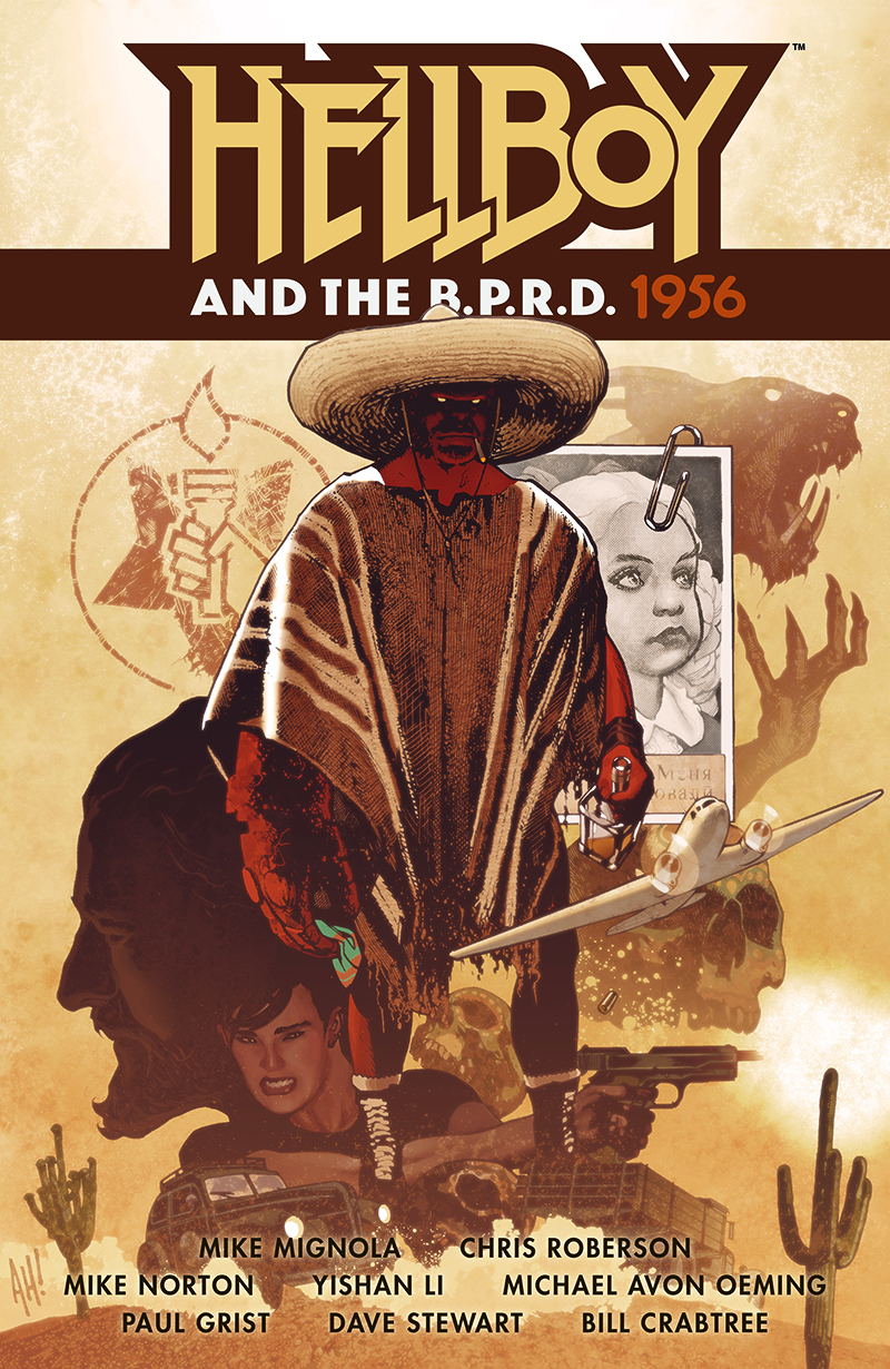 Book Cover of Hellboy and the B.P.R.D. 1956